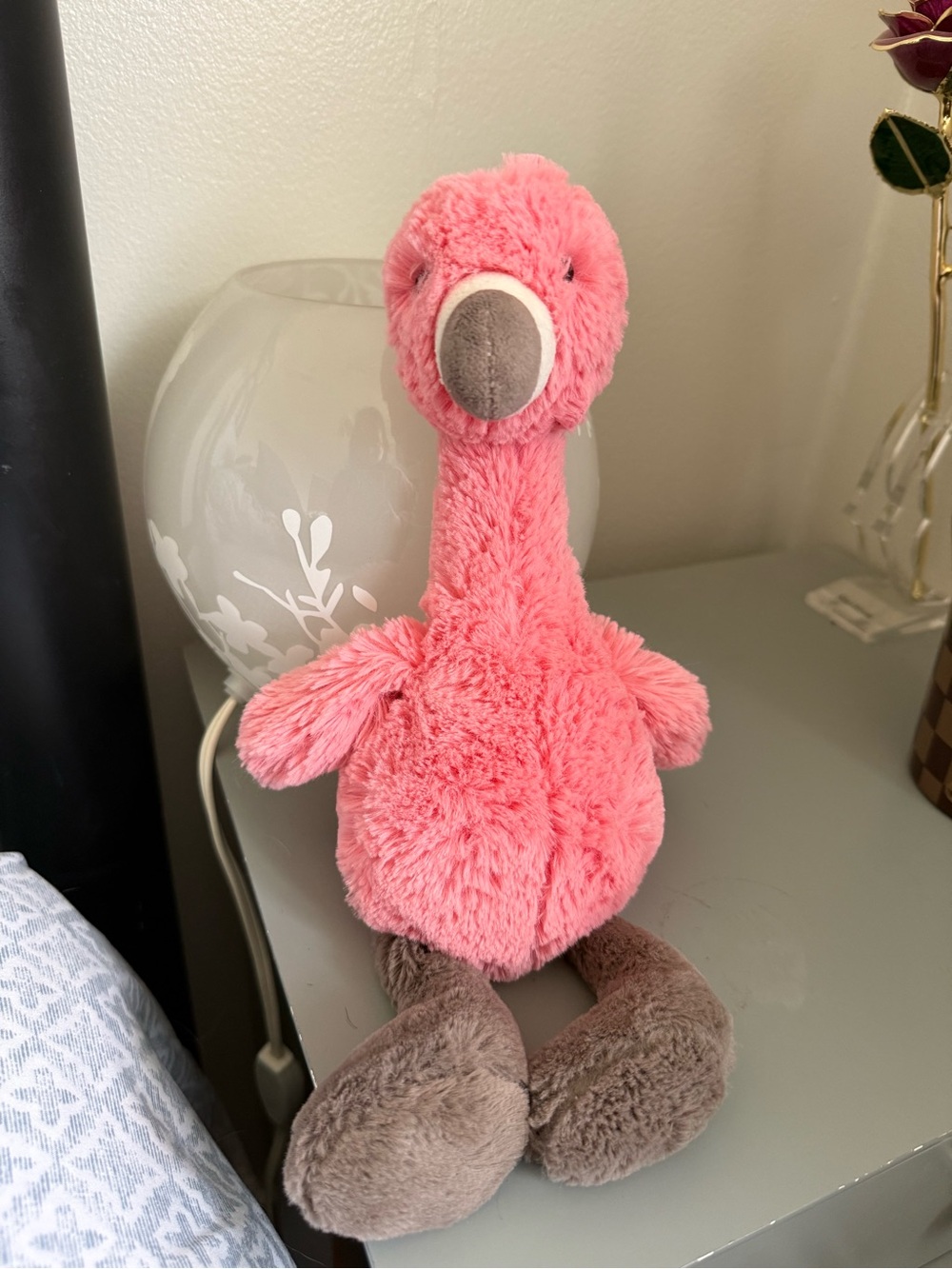 Retired Jellycat Bashful Flamingo